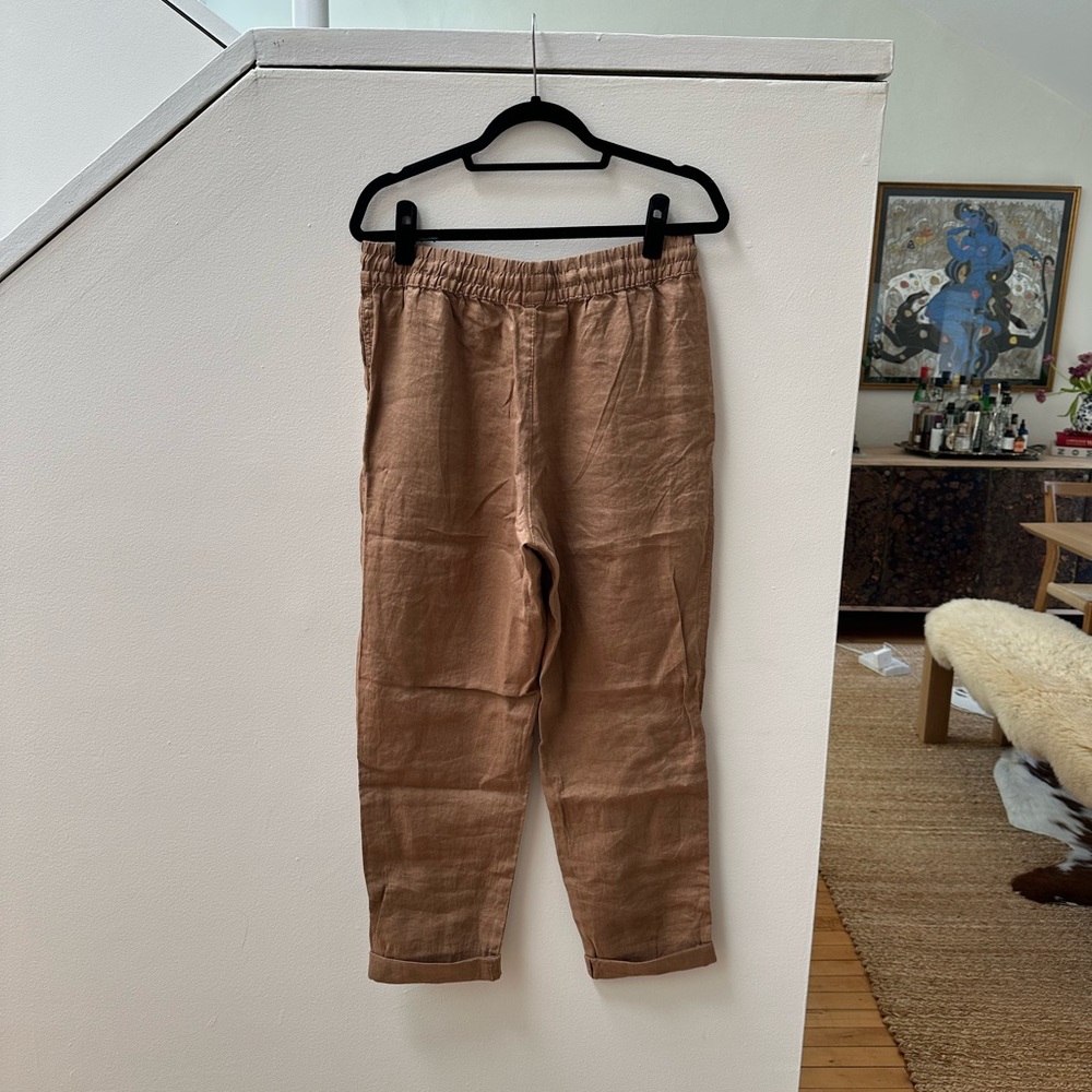H&M linen pants size M NWOT